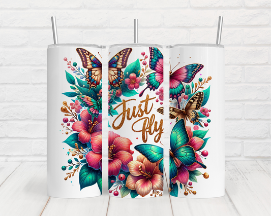 a couple of white tumbles sitting on top of a table