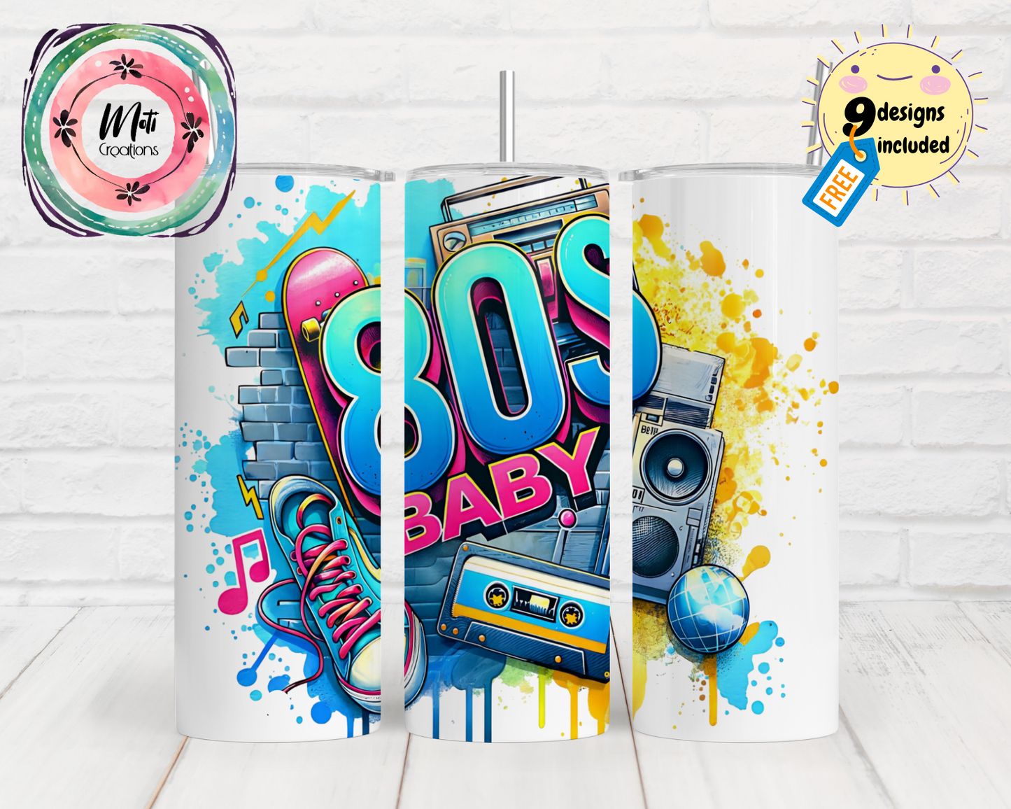 a couple of white trash cans sitting on top of a wooden floor