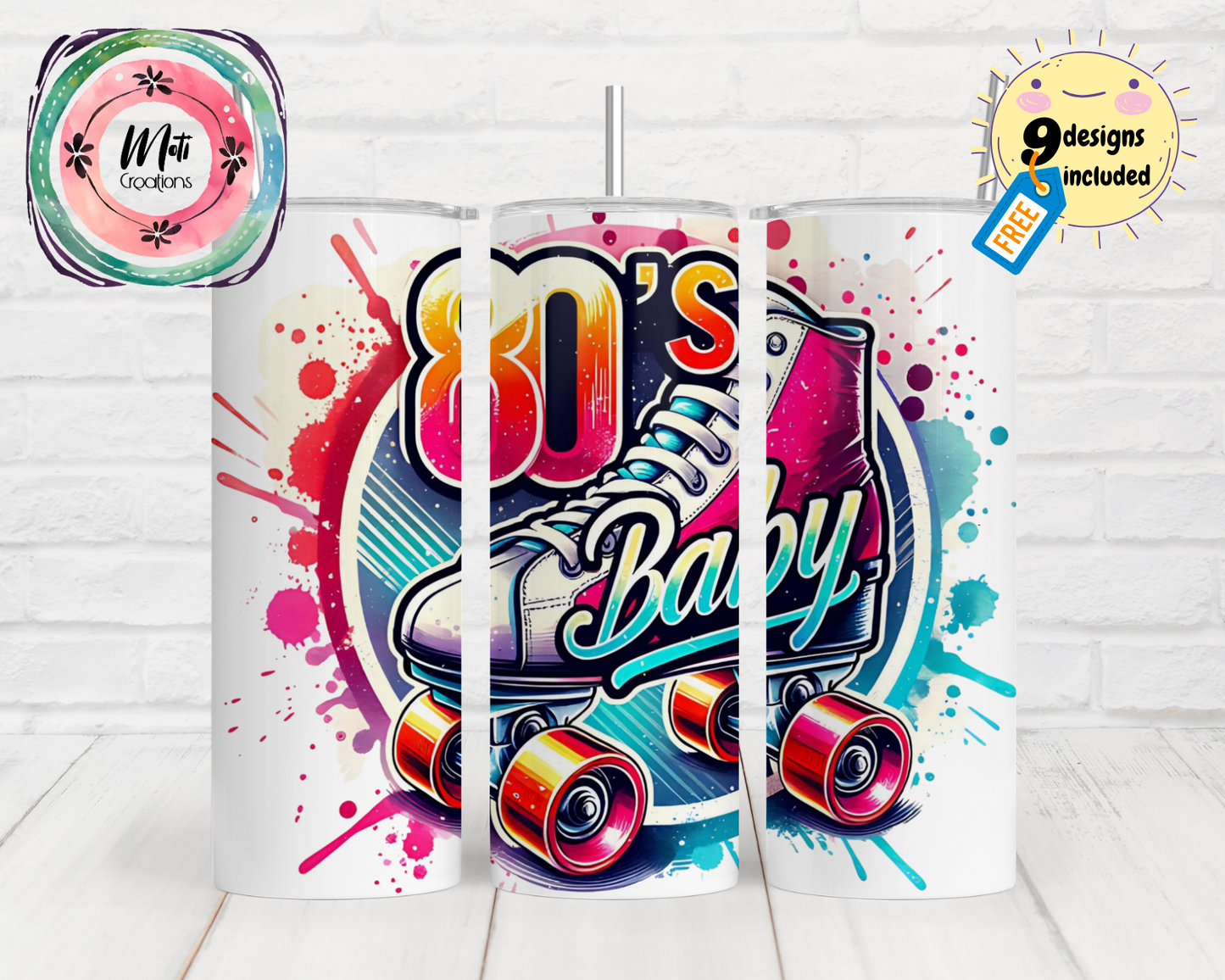 a roll of toilet paper with roller skates on it