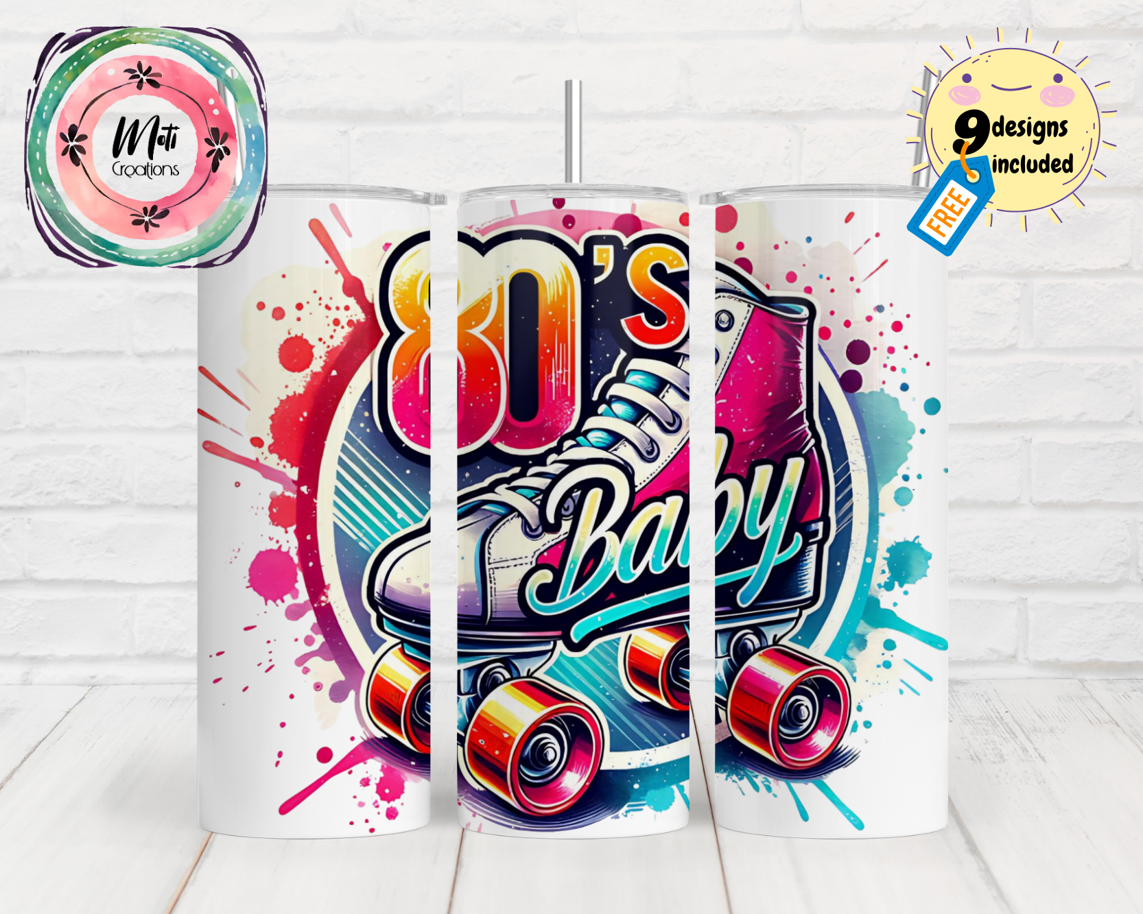 a roll of toilet paper with roller skates on it