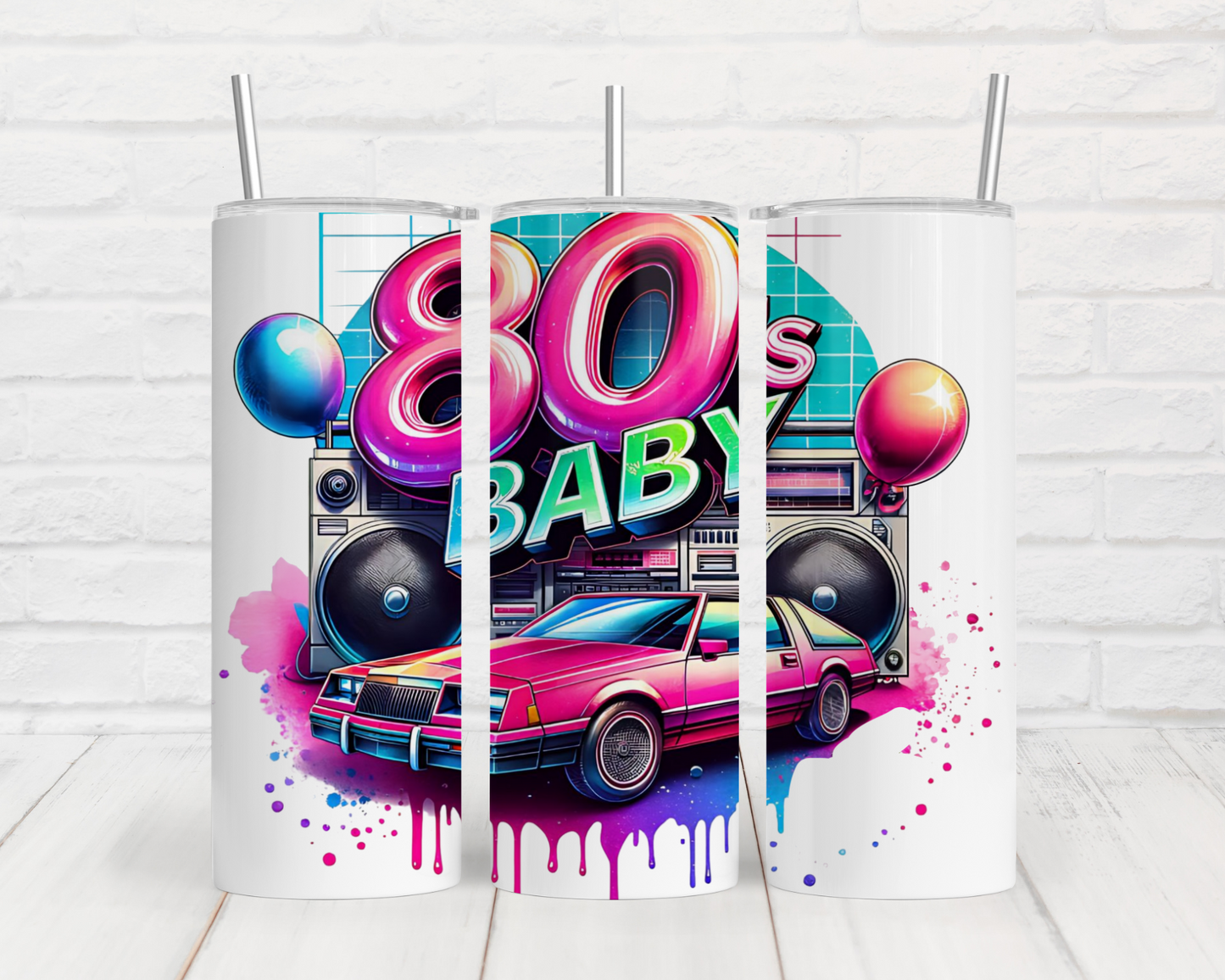 a couple of cups that are on a table